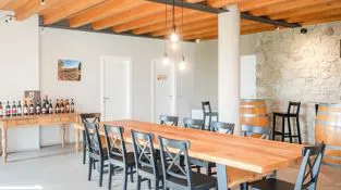 Sala degustazione della Cantina FlaTío